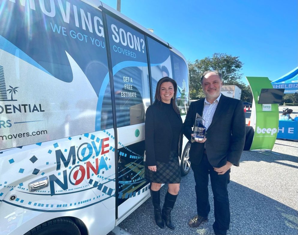 Lake Nona Named 2021 Florida Automated Vehicles (FAV) Summit Leadership and Innovation Award Winner 1